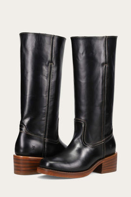 Frye Women CAMPUS 14L JET BLACK/SHADOW