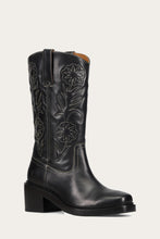 Load image into Gallery viewer, Frye Women KATE DECO STITCH BLACK/RICHMOND