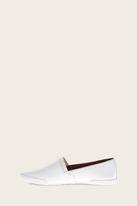 Frye Women MELANIE SLIP ON WHITE/TUMBLED COW