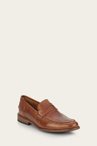 Frye Mens TYLER PENNY BRONZE/BRUSH OFF LEA