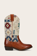 Load image into Gallery viewer, Frye Women BILLY SOUTHWEST PULL ON CARAMEL/ANTQPULLUP/STHWST FAB