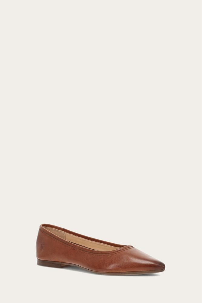 Frye Women HEATHER BALLET CINNAMON/STAFFORD