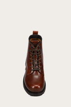 Load image into Gallery viewer, Frye Mens HUDSON WORKBOOT LUG MAHOGANY