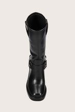 Load image into Gallery viewer, Frye Women KATE HARNESS BLACK/SOMBRA