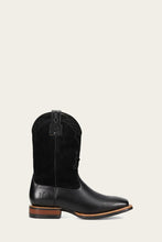 Load image into Gallery viewer, Frye Mens HAUSER LOGO STITCH BLACK BLACK