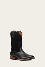 Load image into Gallery viewer, Frye Mens HAUSER LOGO STITCH BLACK BLACK