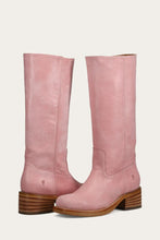 Load image into Gallery viewer, Frye Women CAMPUS 14L BOOT PINK/HARDROCK