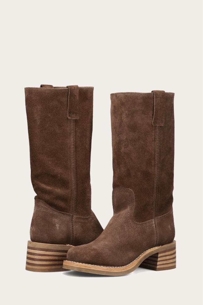 Frye Women CAMPUS 12R BROWNIE/SUEDE