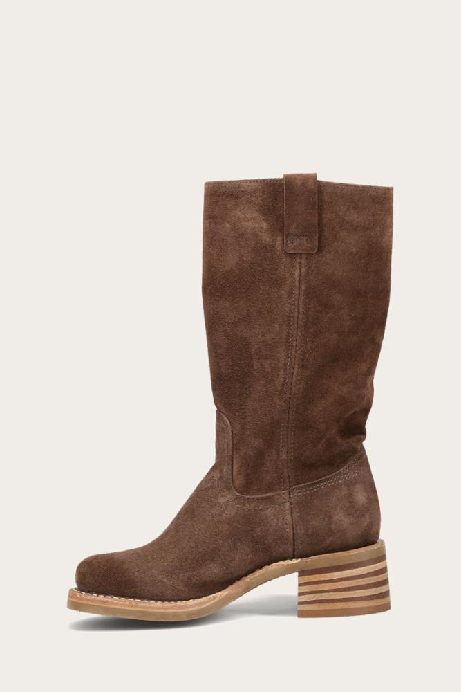Frye Women CAMPUS 12R BROWNIE/SUEDE