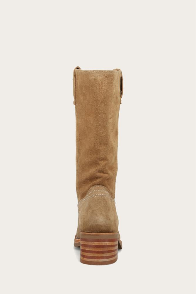 Frye Women CAMPUS 12R TAN BUCK/SUEDE
