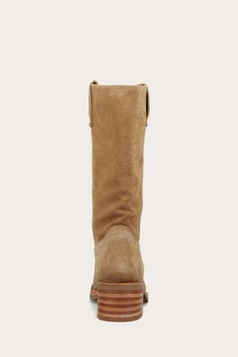 Frye Women CAMPUS 12R TAN BUCK/SUEDE