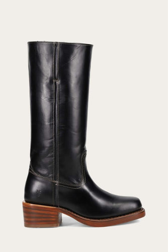 Frye Women CAMPUS 14L JET BLACK/SHADOW