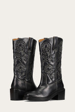 Load image into Gallery viewer, Frye Women KATE DECO STITCH BLACK/RICHMOND