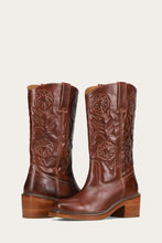 Load image into Gallery viewer, Frye Women KATE DECO STITCH AUBURN/RICHMOND