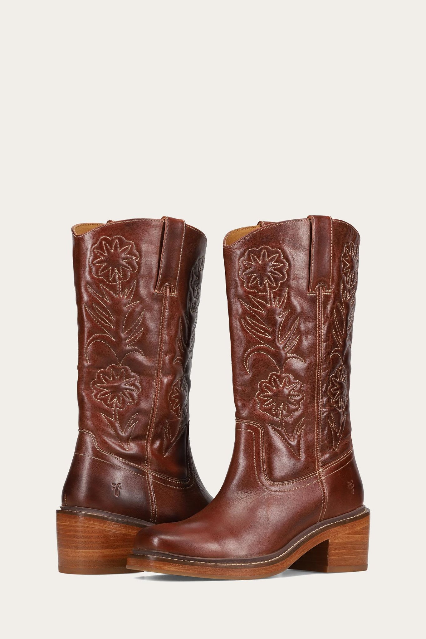 Frye Women KATE DECO STITCH AUBURN/RICHMOND