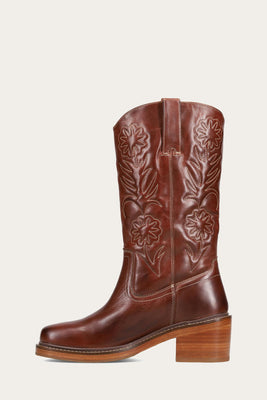 Frye Women KATE DECO STITCH AUBURN/RICHMOND