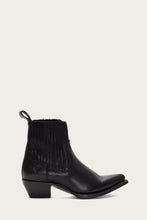 Load image into Gallery viewer, Frye Women  BLACK/POLISHED SOFT FULL GRAIN