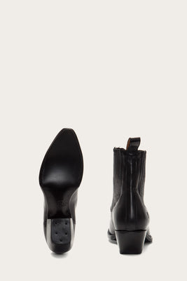 Frye Women  BLACK/POLISHED SOFT FULL GRAIN