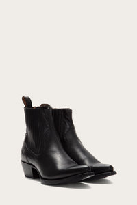 Frye Women  BLACK/POLISHED SOFT FULL GRAIN