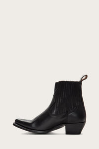 Frye Women  BLACK/POLISHED SOFT FULL GRAIN