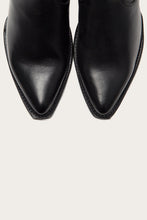 Load image into Gallery viewer, Frye Women  BLACK/POLISHED SOFT FULL GRAIN