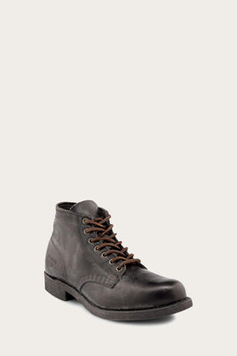 Frye Mens PRISON BOOT BLACK/LATIGO