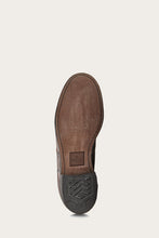 Load image into Gallery viewer, Frye Mens PRISON BOOT DK BROWN/STONEWASH PULLUP