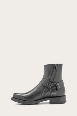 Frye Mens CONWAY HARNESS BLACK/CRUST VEG