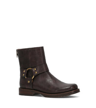 Load image into Gallery viewer, Frye and Co Women CHESNEE SHORT HARNESS DK BROWN/BANDIT