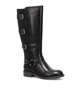 Frye and Co Women CYRA BLACK/PHOEBE PU