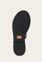 Load image into Gallery viewer, FRYE WOMEN TAYLOR SANDAL BLACK/SEMI VEG SOFT