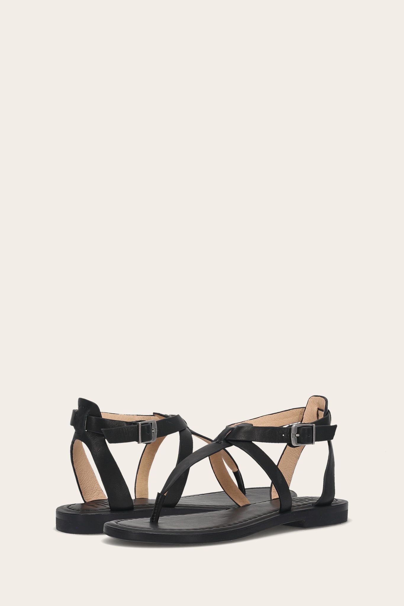 FRYE WOMEN TAYLOR SANDAL BLACK/SEMI VEG SOFT