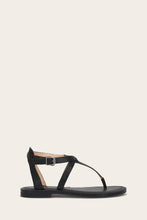 Load image into Gallery viewer, FRYE WOMEN TAYLOR SANDAL BLACK/SEMI VEG SOFT