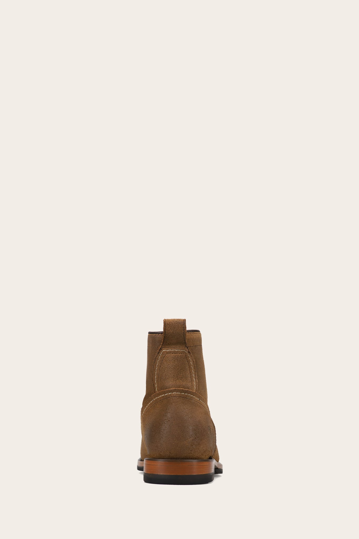 FRYE MEN HUDSON PLAIN TOE WORKBOOT BARK