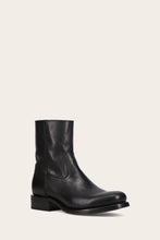 Load image into Gallery viewer, FRYE MEN CAMPUS INSIDE ZIP BLACK