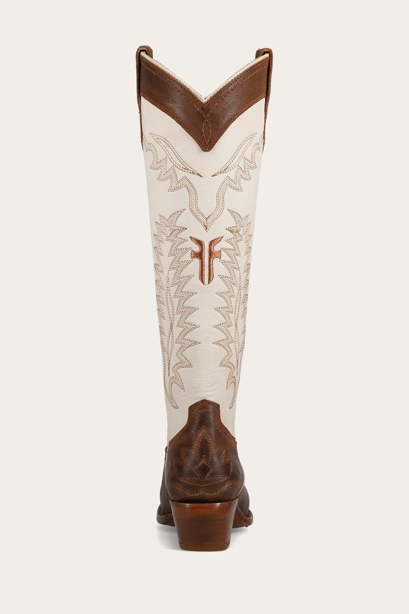 FRYE WOMEN SACHA FEATHER DECO TOFFEE/WHITE