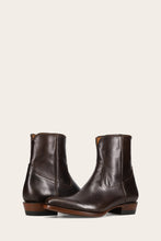 Load image into Gallery viewer, FRYE MEN AUSTIN INSIDE ZIP BOURBON