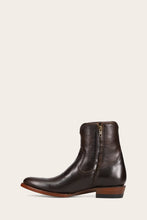 Load image into Gallery viewer, FRYE MEN AUSTIN INSIDE ZIP BOURBON