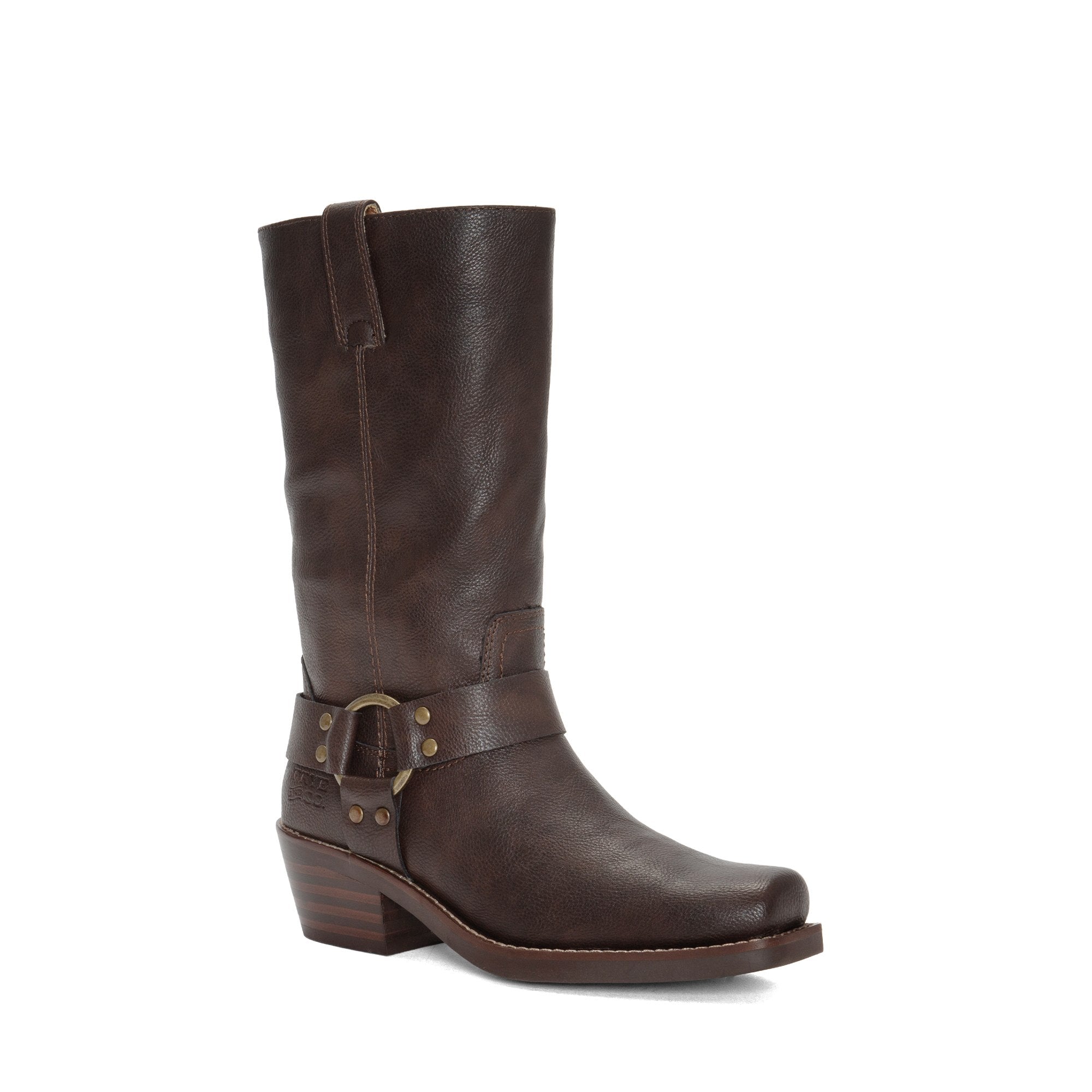 FRYE AND CO WOMEN LORRIE HARNESS 12 WALNUT