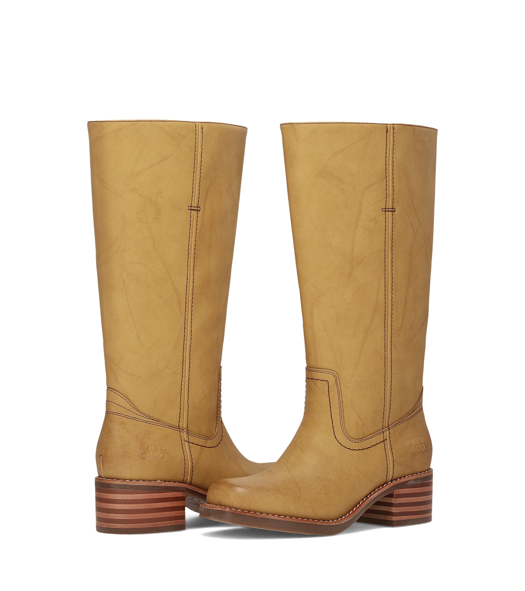 FRYE AND CO WOMEN MIRANDA14 WIDE CALF BANANA/YOSEMITE