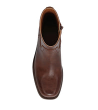 Load image into Gallery viewer, FRYE AND CO WOMEN MIRANDA LOW ZIP WALNUT