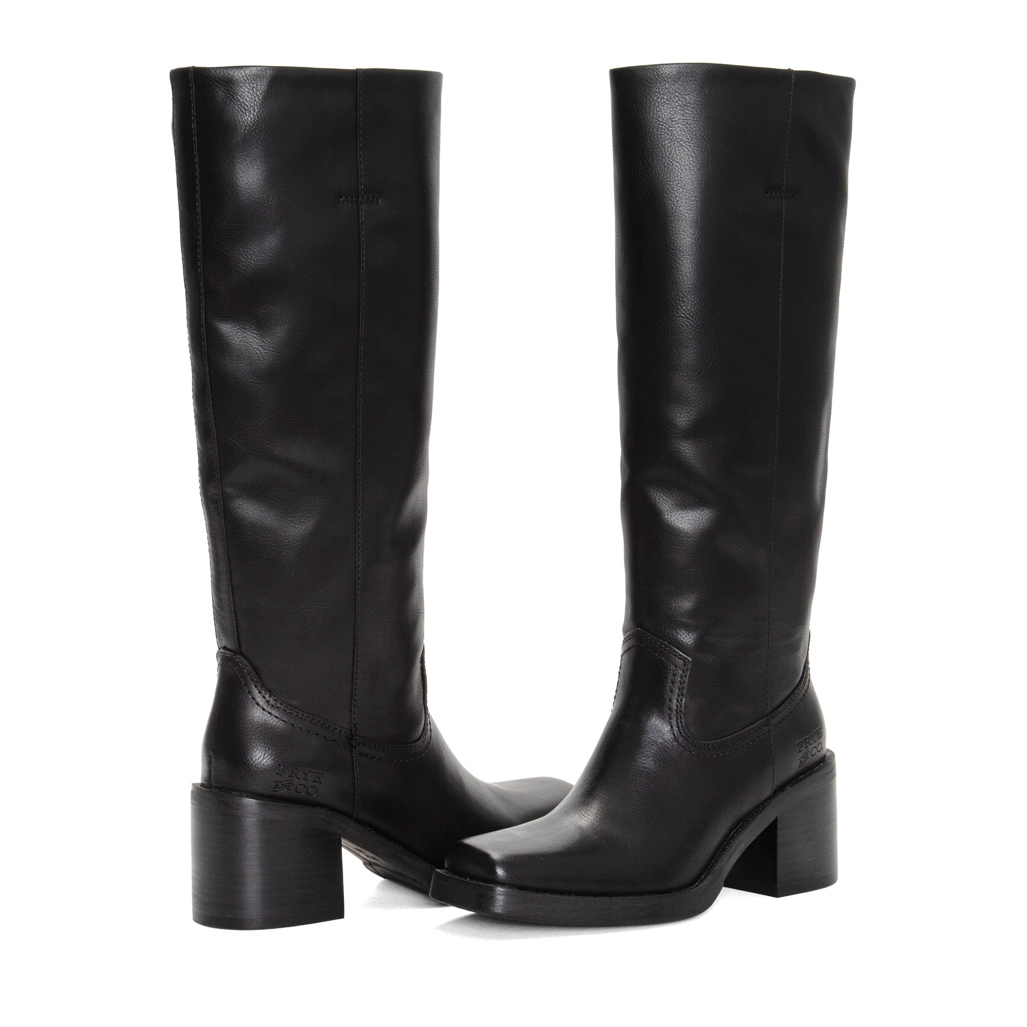 FRYE AND CO WOMEN TESSY TALL BLACK