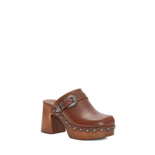 Load image into Gallery viewer, FRYE AND CO WOMEN WYLIE SCALLOPED CLOG AUBURN