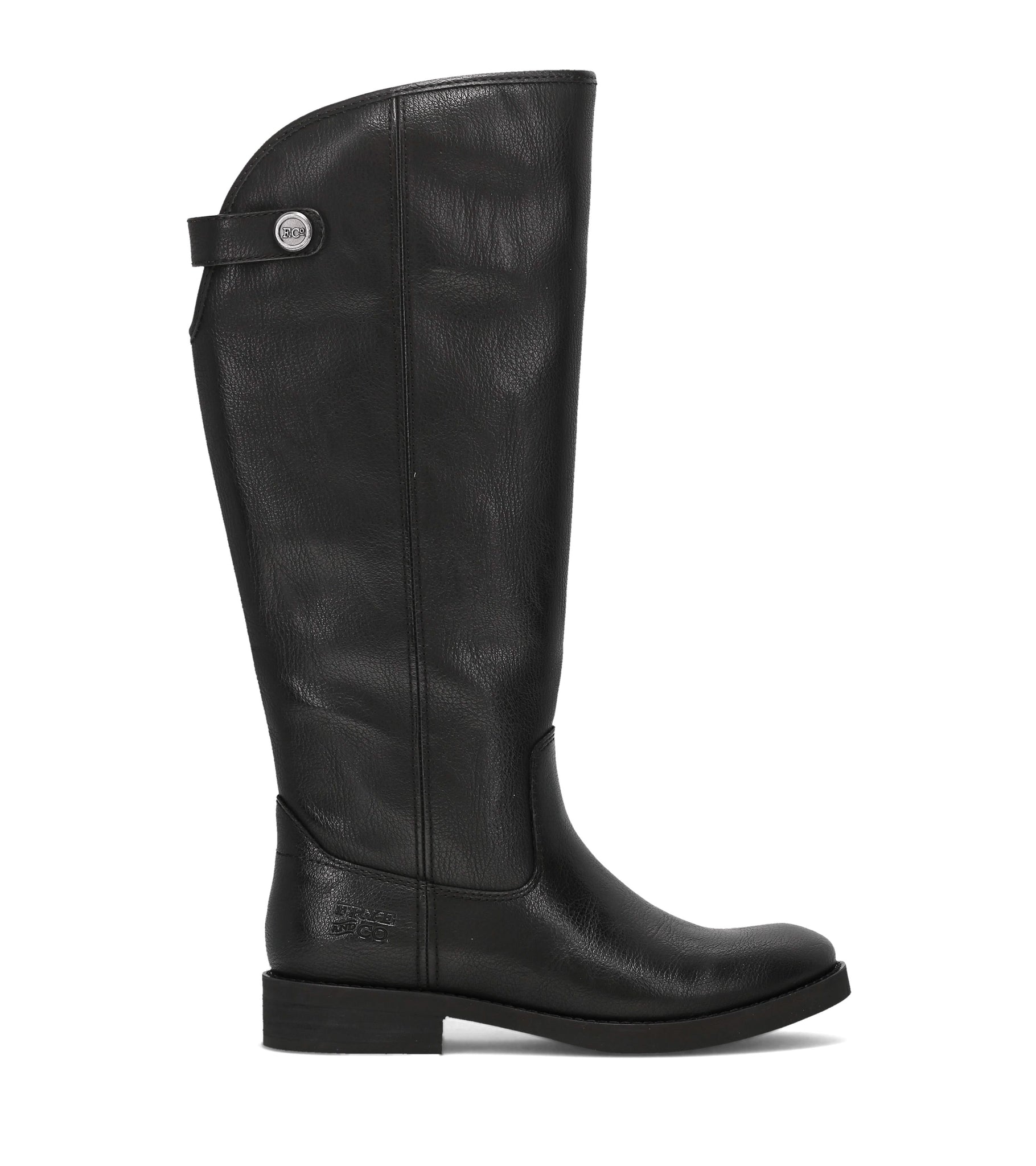 FRYE AND CO WOMEN KELLIE BUTTON TALL BLACK/MAZE