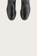 Load image into Gallery viewer, Frye Women MELISSA DOUBLE SOLE CHELSEA BLACK/WAXY BURNISHED LEATHER