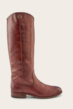 Load image into Gallery viewer, Frye Women MELISSA BUTTON TALL 2 MAHOGANY