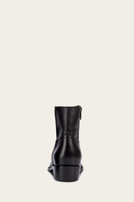 Frye Women BILLY INSIDE ZIP BOOTIE BLACK