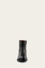 Load image into Gallery viewer, Frye Women BILLY INSIDE ZIP BOOTIE BLACK