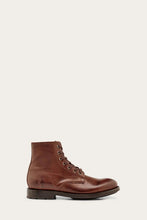 Load image into Gallery viewer, Frye Mens BOWERY LACE UP BROWN/CRUST VEG LEATHER