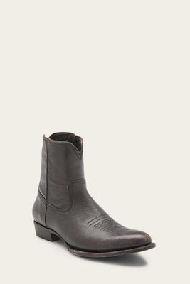 Frye Mens AUSTIN INSIDE ZIP BLACK